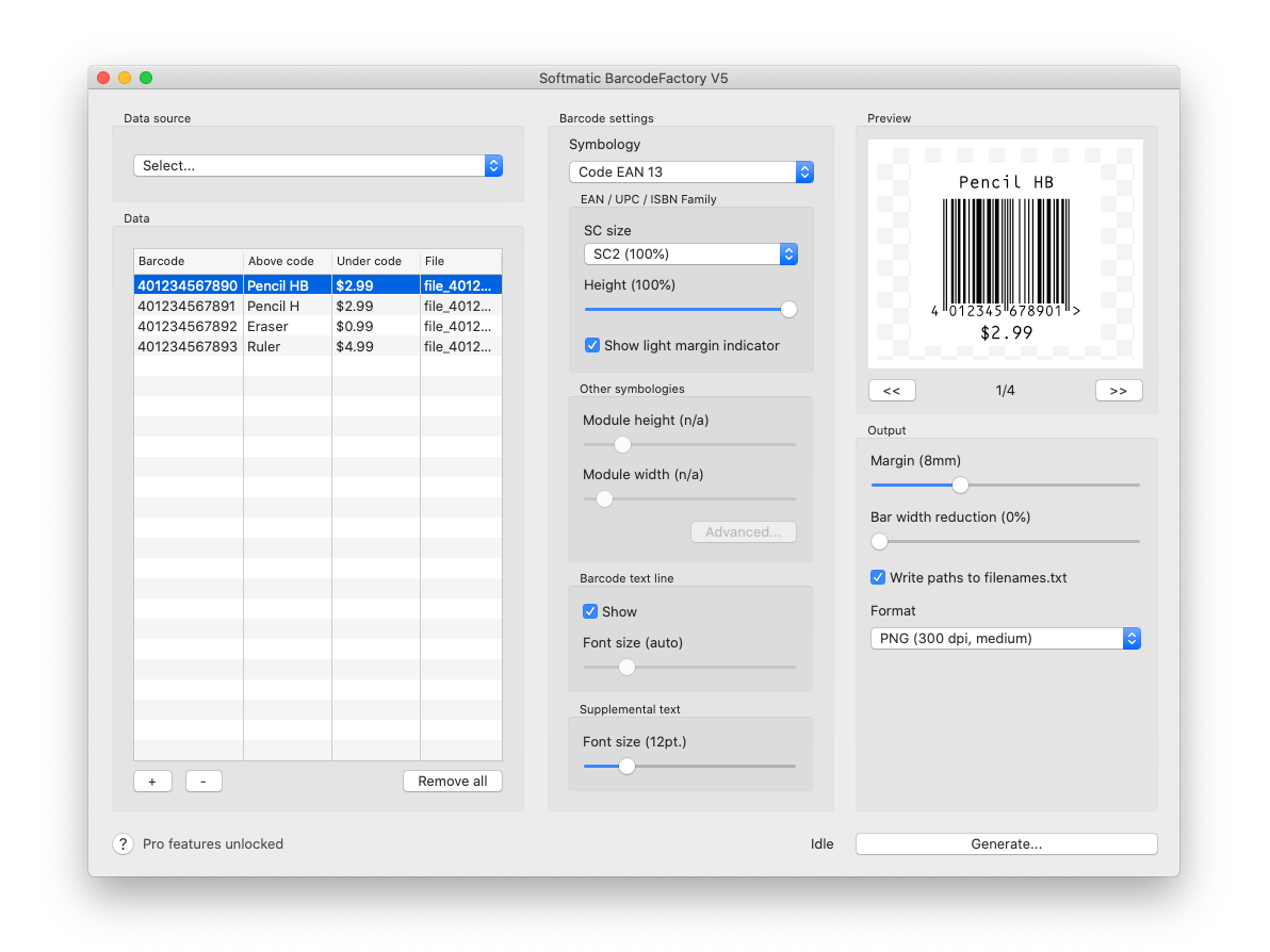 ISBN Barcode Generators